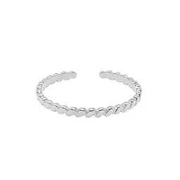 ELEKTROPULLI Größenverstellbarer Fine Lines Ring ca. Ø 17 - 19mm von Elektropulli – Produktbild 1 von 1