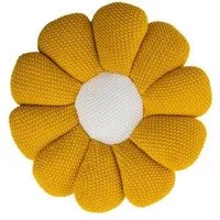 Tranquillo Tranquillo Kissen FLOWER, Gelb, – Produktbild 2 von 5