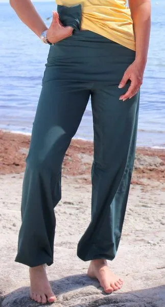 ESPARTO ESPARTO Yogahose Sooraj, Thymiangrün, – Produktbild 2 von 4