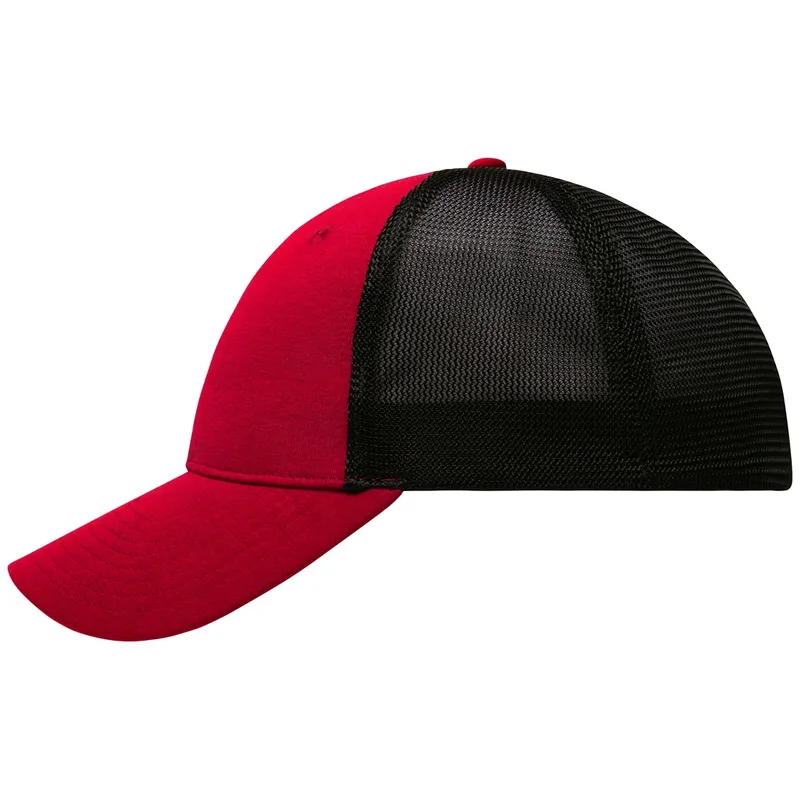 Myrtle Beach myrtle beach Trendiges 6 Panel Mesh Cap MB6215 Gr. L/XL red/black – Produktbild 1 von 1