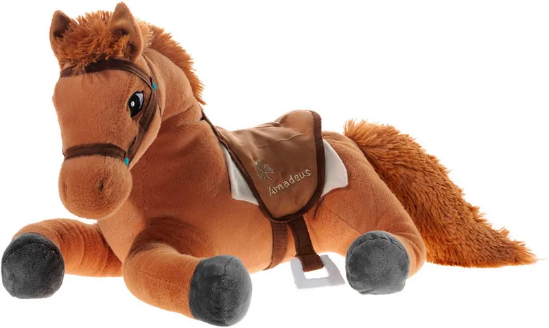 Heunec Heunec Plüschfigur Bibi & Tina, Pferd Amadeus liegend, 50 cm, Braun, – Produktbild 1 von 1
