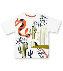 Sense Organics & friends in cooperation with GARY MASH Sense Organics & friends in cooperation with GARY MASH Kinder T-Shirt mit buntem Aufdruck aus Bio-Baumwolle – Produktbild 1 von 1