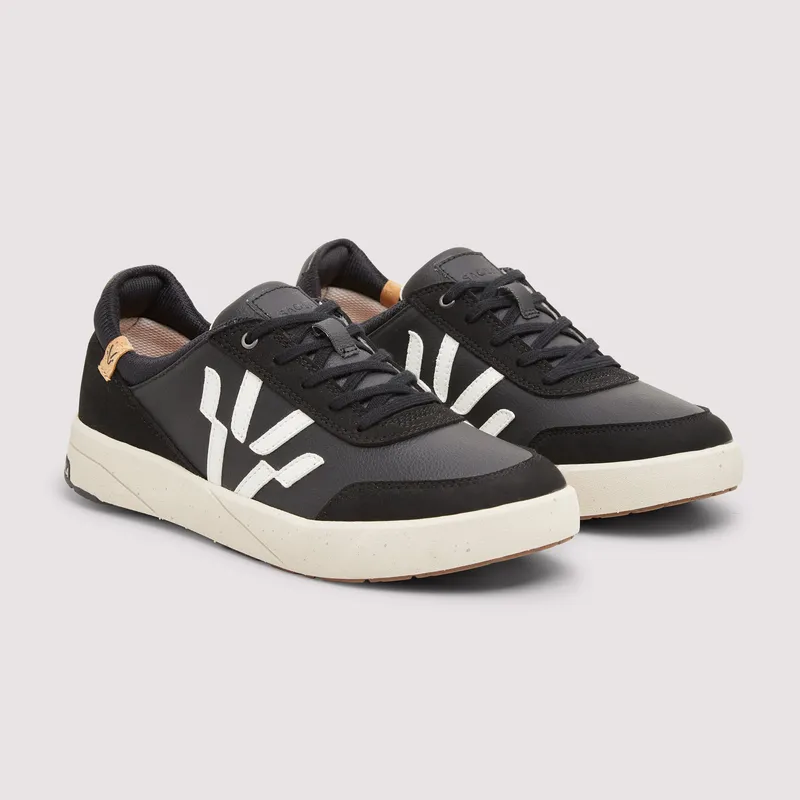 SAOLA SAOLA Damen vegan Sneaker Damen Cali Black, Schwarz, – Produktbild 2 von 2