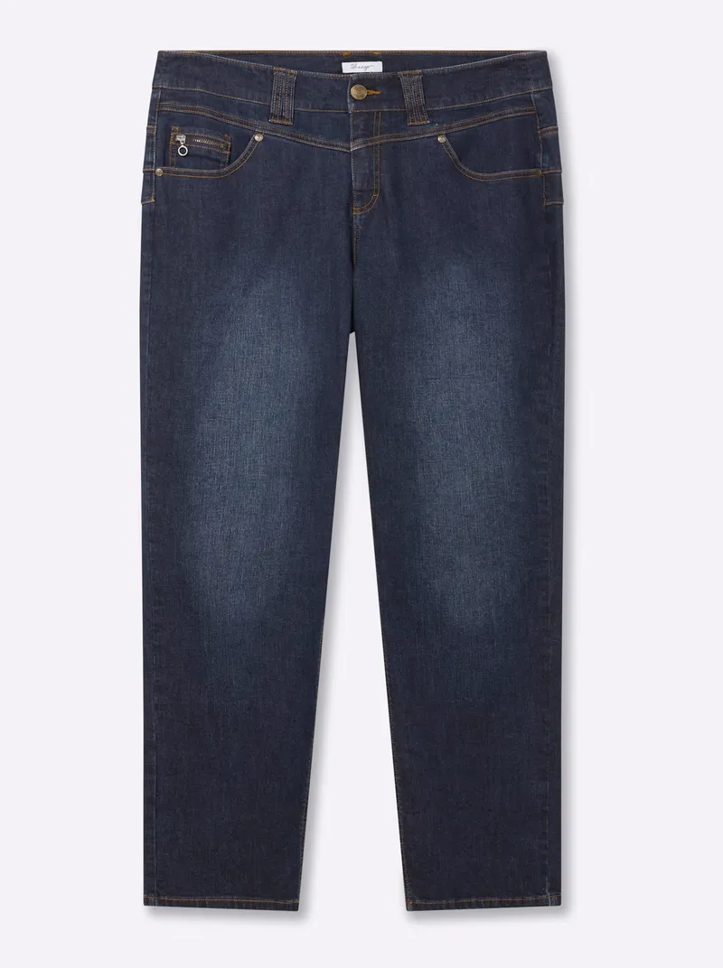 sheego Jeans dark blue, Dark blue, – Produktbild 1 von 2