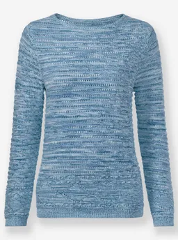 Witt Pullover ecru-aqua-meliert – Produktbild 1 von 1