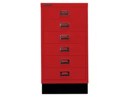 Bisley Bisley Schubladenschrank "MultiDrawer" DIN A3 mit 6 Schubladen kardinalrot – Produktbild 1 von 1