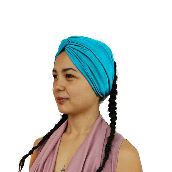 körber mode körber mode breites Haarband aus Lyocell Jersey Twist gerafftes Stirnband Frühjahr Sommer – Produktbild 1 von 1