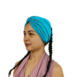 körber mode körber mode breites Haarband aus Lyocell Jersey Twist gerafftes Stirnband Frühjahr Sommer – Produktbild 1 von 1