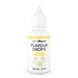 GymBeam Food GymBeam Flavour Drops 30 ml Banane – Produktbild 1 von 1