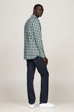 Tommy Hilfiger Tommy Hilfiger Oxford Hemd Karos Grün - Größe L – Produktbild 1 von 1