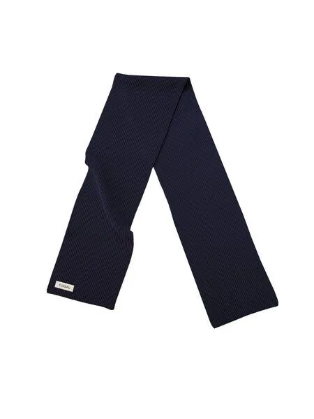 FUXBAU FUXBAU 4Seasons Strickschal, Navy, – Produktbild 2 von 4