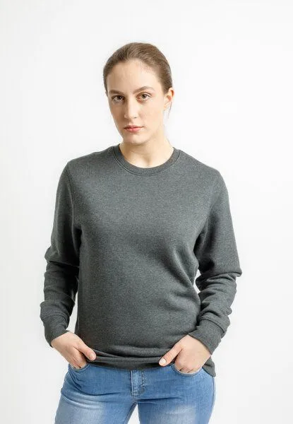 TORLAND TORLAND Unisex Pullover ROLLER, Grau (dark heather grey), – Produktbild 1 von 4