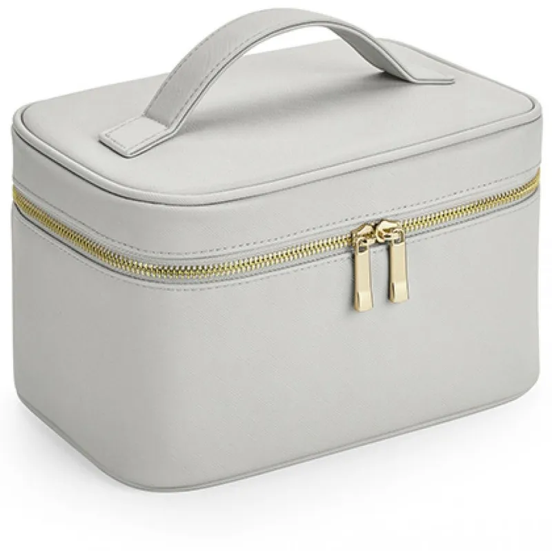 BagBase BagBase Kulturbeutel Boutique Vanity Case 23x15x14 cm, Soft grey, – Produktbild 2 von 5