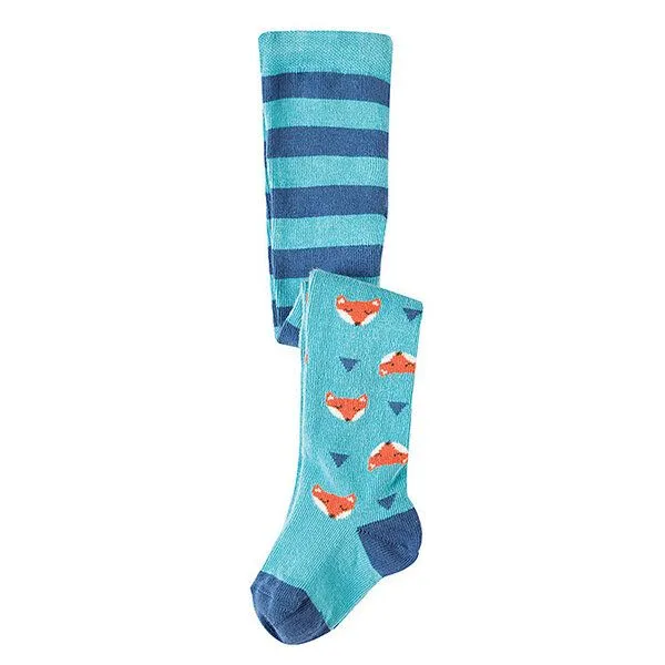 Frugi Frugi Strumpfhose Aqua Foxes – Produktbild 2 von 2