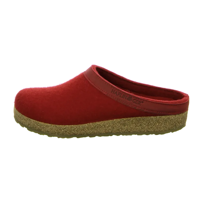 Haflinger Haflinger Hausschuhe 'Torben' rot – Produktbild 3 von 8