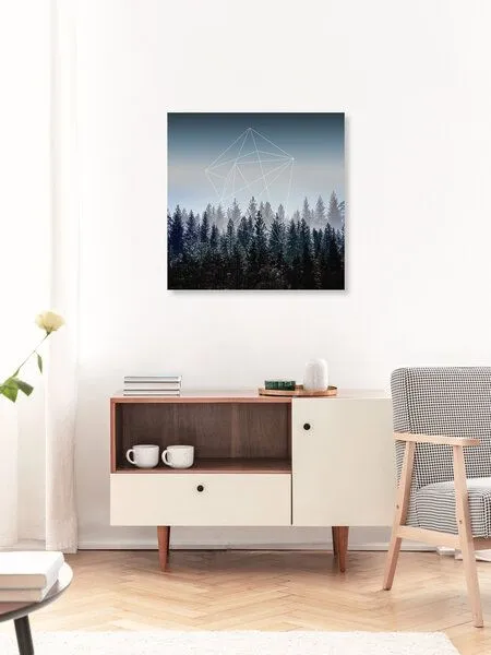 Photocircle Photocircle Poster / Leinwandbild - Woods – Produktbild 2 von 4
