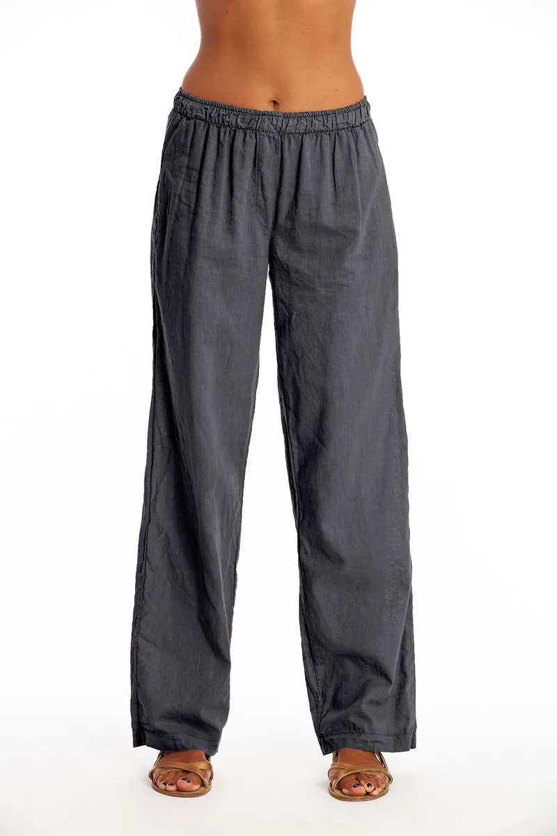 RAVENS VIEW IBIZA RAVENS VIEW IBIZA Damen vegan Hose Oregon Lava Blau, Dunkelblau, – Produktbild 1 von 2
