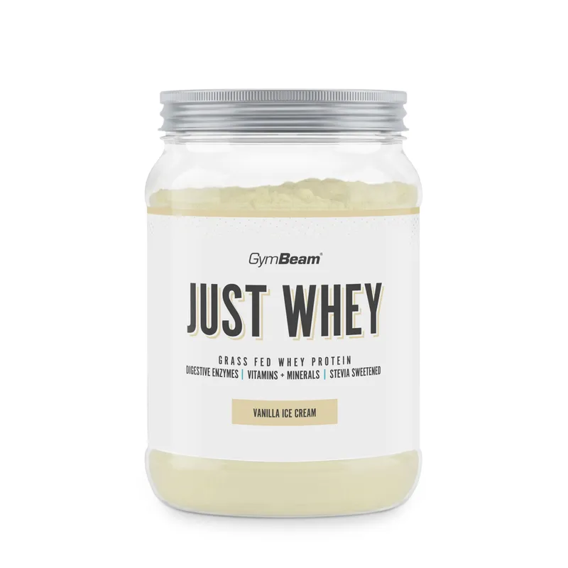 GymBeam GymBeam Just Whey Protein aus Weidehaltung 500 g Vanilleeis – Produktbild 1 von 1