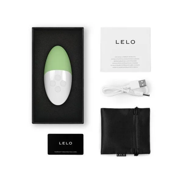 LELO Minivibrator für Frauen mit SoundSense-Technologie - LELO SIRI 3, Grün, – Produktbild 3 von 4