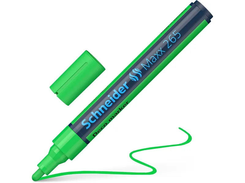 Schneider Schneider Kreidemarker "Maxx 265" mit Rundspitze 2-3 mm, Hellgrün, – Produktbild 1 von 1