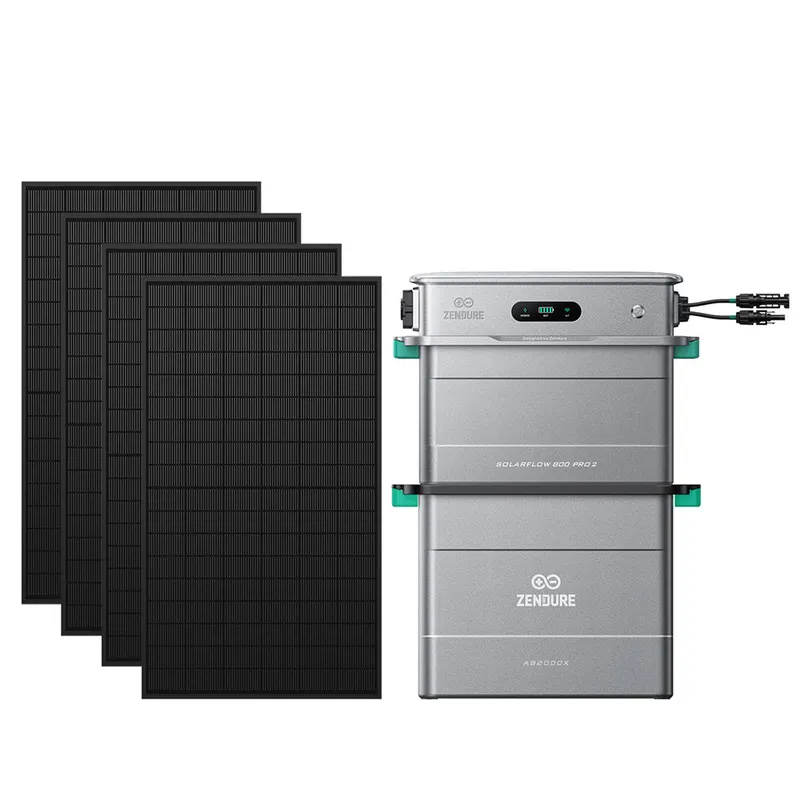 Zendure Deutschland Zendure SolarFlow 800 Pro 2: All-in-one Balkonkraftwerk-Speicher mit KI, SolarFlow 800 Pro 2 / 1*AB2000L (1.92 kWh) / 4*515W Bifaziale (2678Wp Max) – Produktbild 1 von 2
