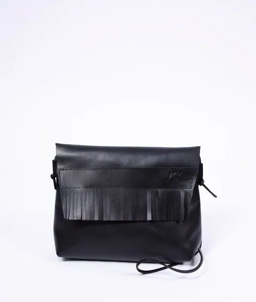 monday market monday market Ledertasche Jamie, Schwarz, – Produktbild 3 von 3