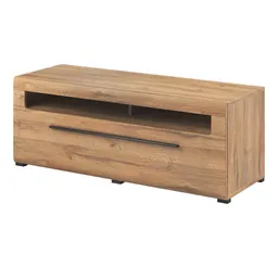 Lomadox Lowboard TURDA-83, TV Eiche Grandson Nb. modern mit Schubkasten, B/H/T: ca. 140/52/50 cm – Produktbild 1 von 1