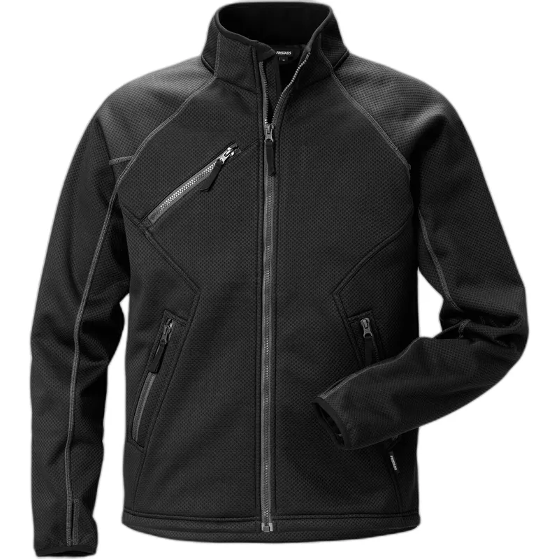 Fristads Softshell-Arbeitsjacke Fristads 4905 SSF, Noir, – Produktbild 2 von 2