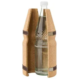 Kork-Deko Kork-Deko Flaschenummantelung aus Kork für Sprudelflaschen, Normbrunnenflaschen aus Glas – Produktbild 1 von 1