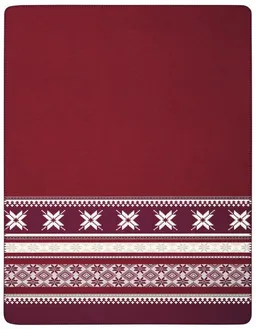 biederlack biederlack Wohndecke Serie Alp Chic "Nordic Knit", 80 % recycelte Fasern – Produktbild 1 von 1