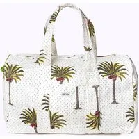 KIKOONI KIKOONI handgefertigte XXL Strand- und Reisetasche "K-BIG", Palms, – Produktbild 1 von 2