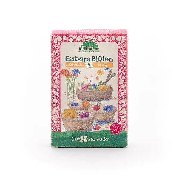 Die Stadtgärtner Die Stadtgärtner BIO-Saatgut-Set "Essbare Blüten" – Produktbild 3 von 3