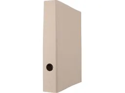 Falken Falken Ordner "Pure RAW" DIN A4, aus unbehandelter Graupappe, 5 cm Rückenbreite, grau – Produktbild 1 von 1