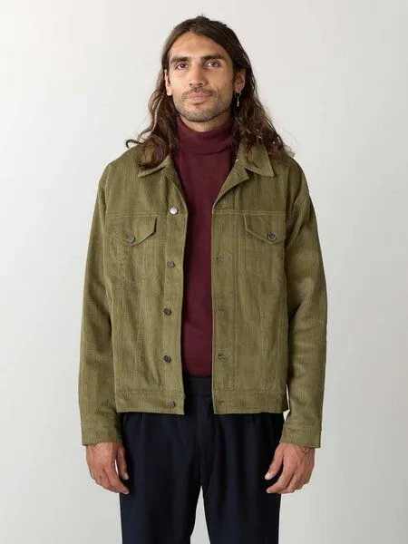 Yahmo Yahmo Oswald Jacke, Olive (grün), – Produktbild 1 von 4