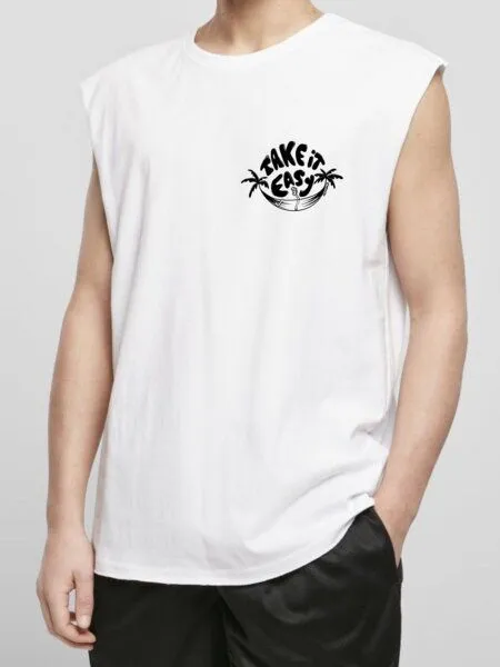 Zeachild Zeachild Basic Men Bio Tanktop, Weiss, – Produktbild 4 von 6