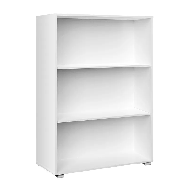 Casaria® Bücherregal Vela Weiß 3 Fächer, Weiß, – Produktbild 2 von 2