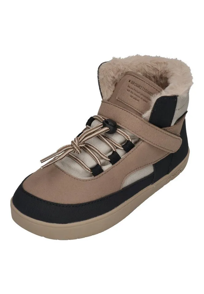 Muris BALTIC Junior Barfußschuh warm taupe, Braun, – Produktbild 1 von 5