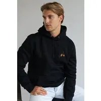Kultgut Kultgut Artdesign- Biofair- Bestickter Kapuzenpullover / Ahorn Stick – Produktbild 1 von 1