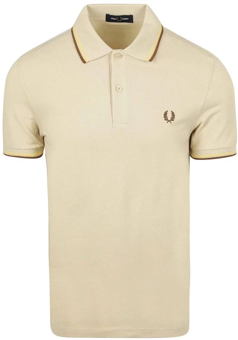 Fred Perry Fred Perry M3600 Polo Ecru Y56 - Größe XL, Beige, – Produktbild 2 von 4