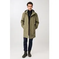 LangerChen LangerChen Regenparka mit seitlichen Reißverschlüssen am Saum, Stone moss (grün), – Produktbild 1 von 1