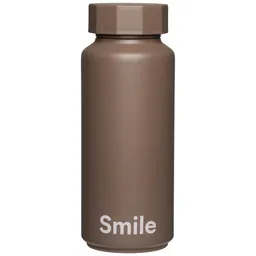 Design Letters Thermoflasche – Hellblau, Smile – Produktbild 1 von 1