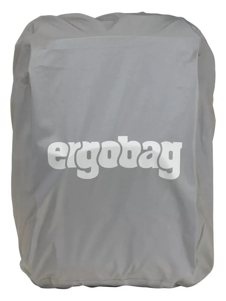 Ergobag Ergobag Rucksack-Regenschutz Regenschutz für Schulranzen (1-St), reflektierend, Silberfarben, – Produktbild 2 von 7