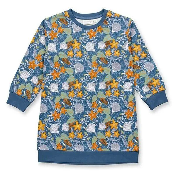 Sense Organics sense-organics Sweatkleid JOLA von Sense Organics, Blumenprint, – Produktbild 2 von 4