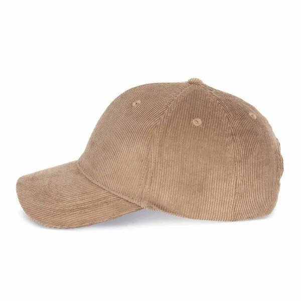 YTWOO YTWOO Kordkappe aus Bio-Baumwolle mit 6 Panels, Dark camel, – Produktbild 2 von 4