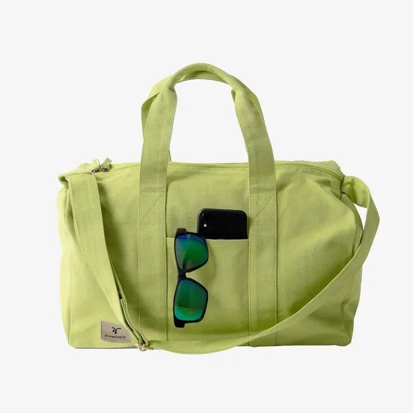 treeletic® treeletic® ECO Y Gym Bag / Weekender inkl. Laundry Bag, Leaf (grün), – Produktbild 1 von 4