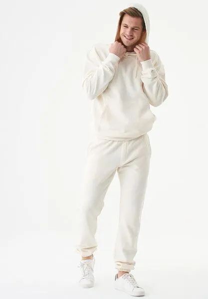 ORGANICATION ORGANICATION ESSENTIALS-HALKI-Unisex Soft Touch Hoodie aus Bio-Baumwolle, Off white, – Produktbild 2 von 4