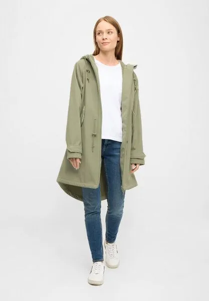 derbe derbe Softshelljacke „Island Friese“, Tea tea, – Produktbild 3 von 4