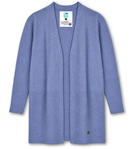 Gary Mash GARY MASH Cardigan Libby aus Feinstrick, Blauviolett (lila), – Produktbild 3 von 4