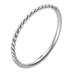 pakilia pakilia Silber Ring gedreht Fair-Trade und handmade – Produktbild 1 von 1