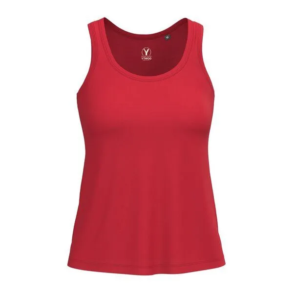 YTWOO YTWOO Slim Fit Damen Top, Rot, – Produktbild 1 von 2